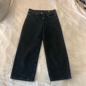 Banana Republic High-rise Wide Leg Cropped